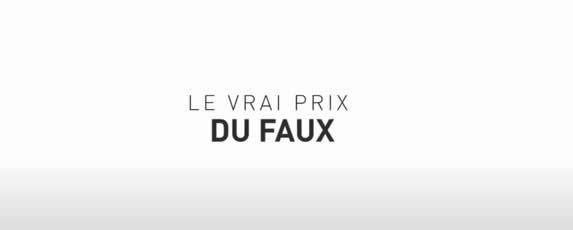 le vrai prix du faux